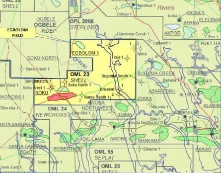 Petroleum Prospecting Licence 202 (PPL 202) – Egbolom Field